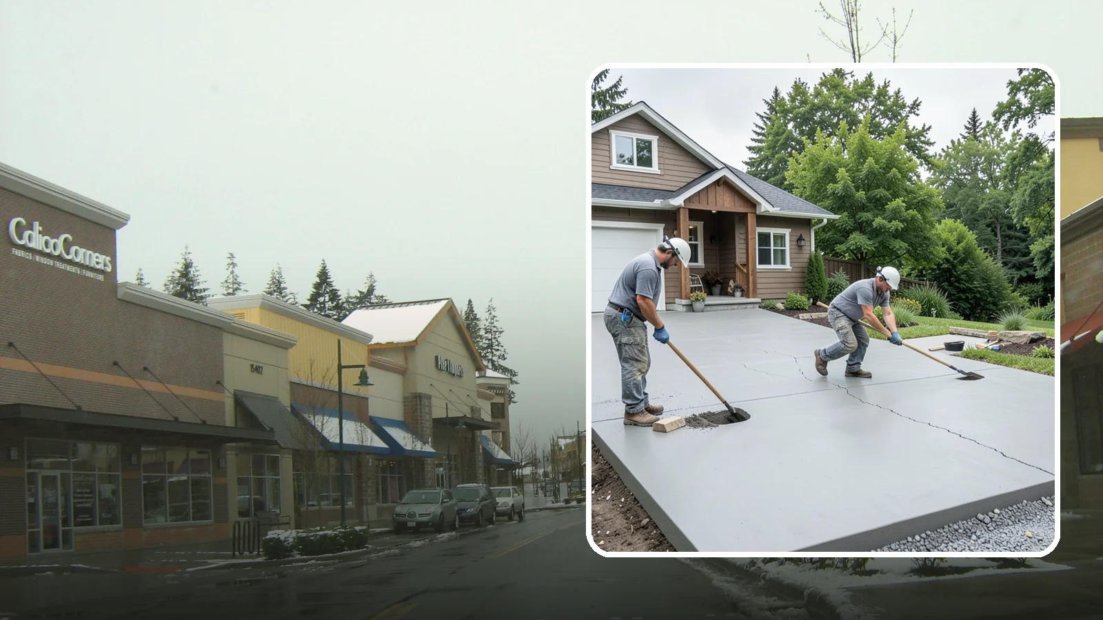 Driveway Repair in Mill Creek, Snohomish County, WA - Fixing cracks, potholes, settling, and surface damage to extend the life of your existing driveway.