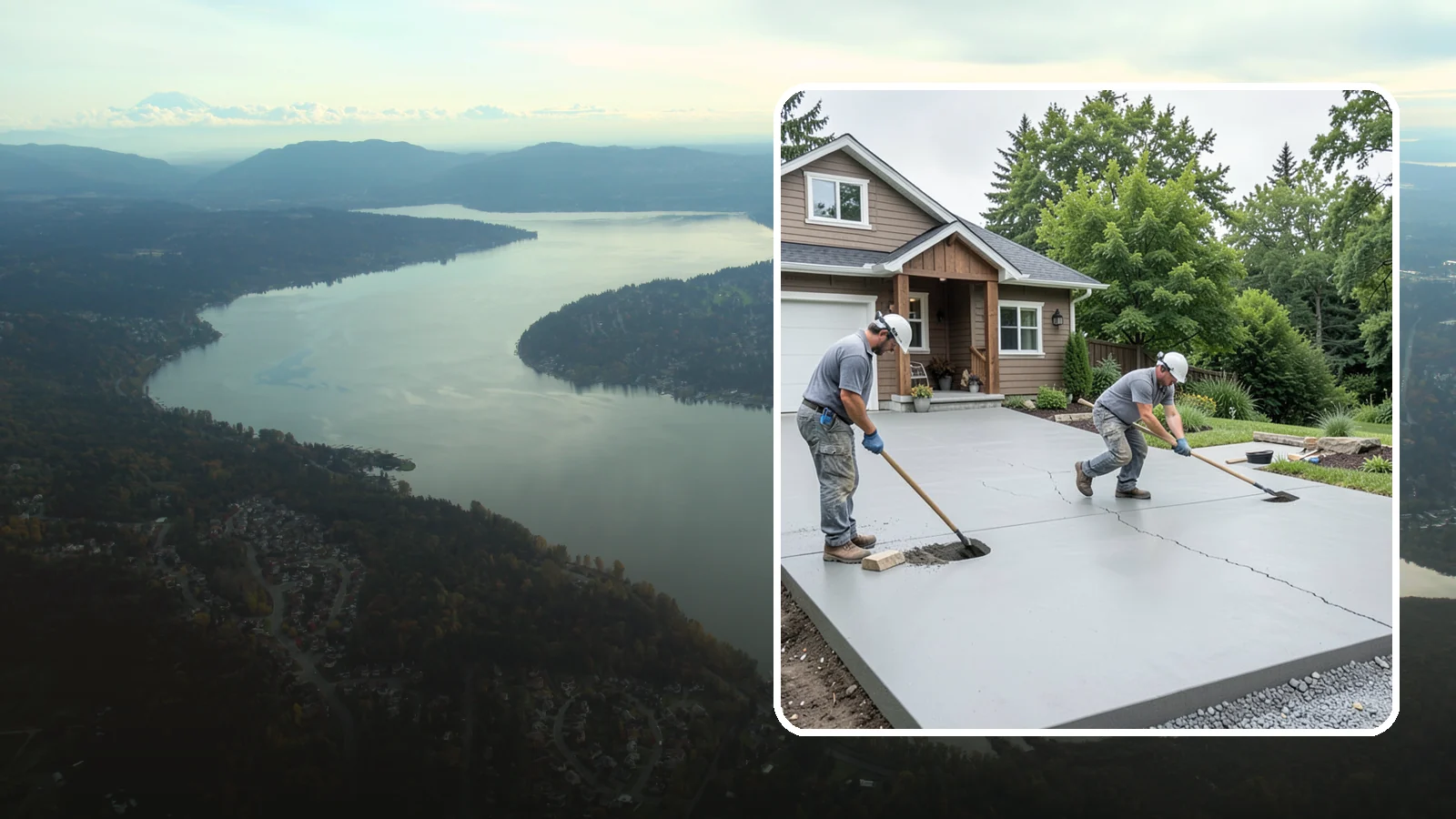 Driveway Repair in Sammamish, King County, WA - Fixing cracks, potholes, settling, and surface damage to extend the life of your existing driveway.