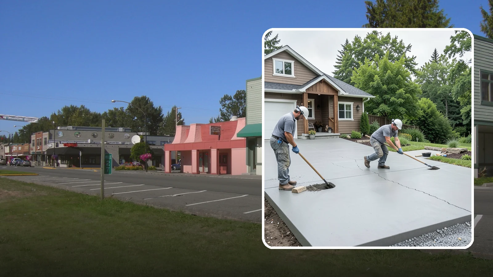 Driveway Repair in Snoqualmie, King County, WA - Fixing cracks, potholes, settling, and surface damage to extend the life of your existing driveway.