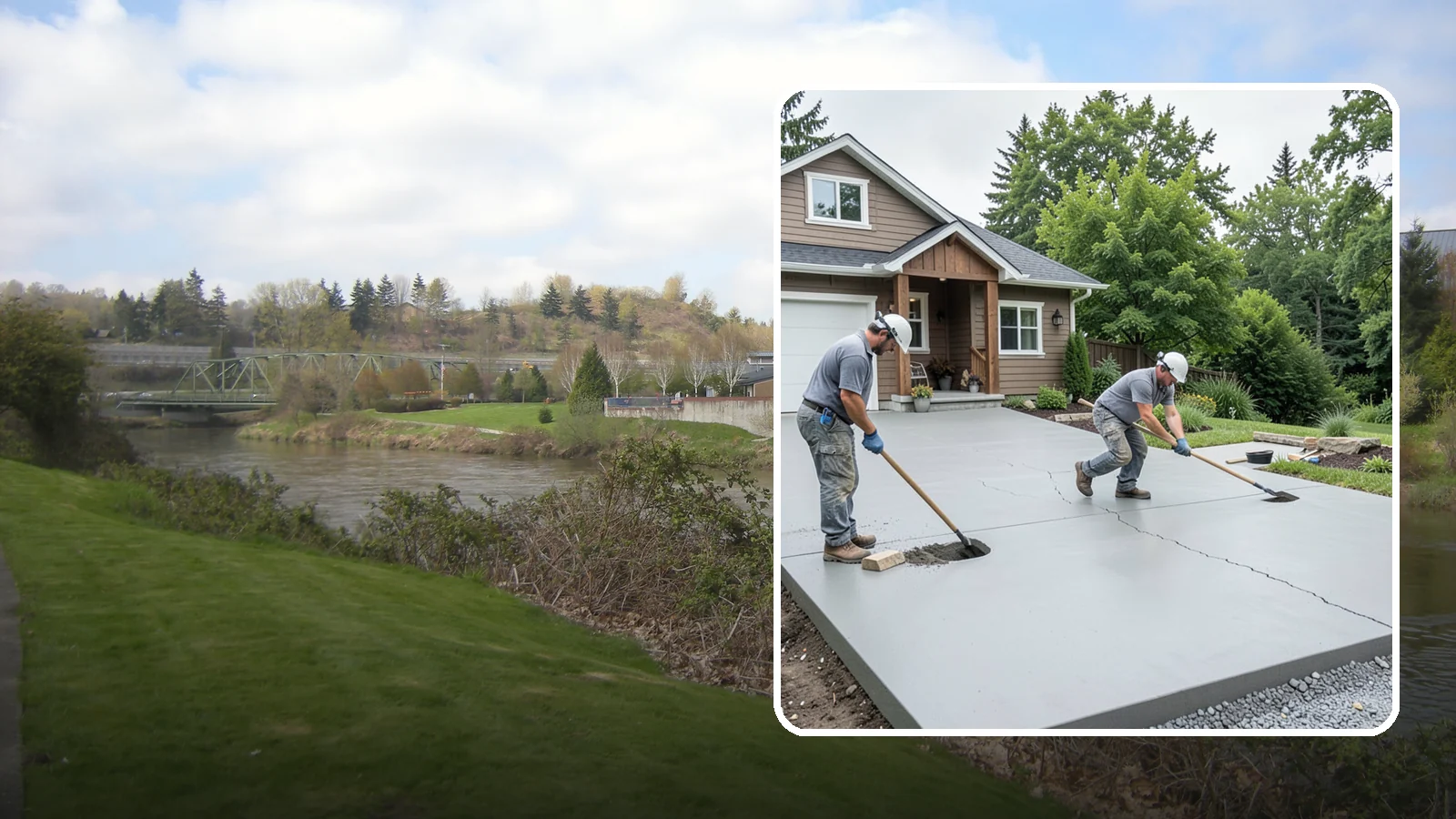 Driveway Repair in Tukwila, King County, WA - Fixing cracks, potholes, settling, and surface damage to extend the life of your existing driveway.