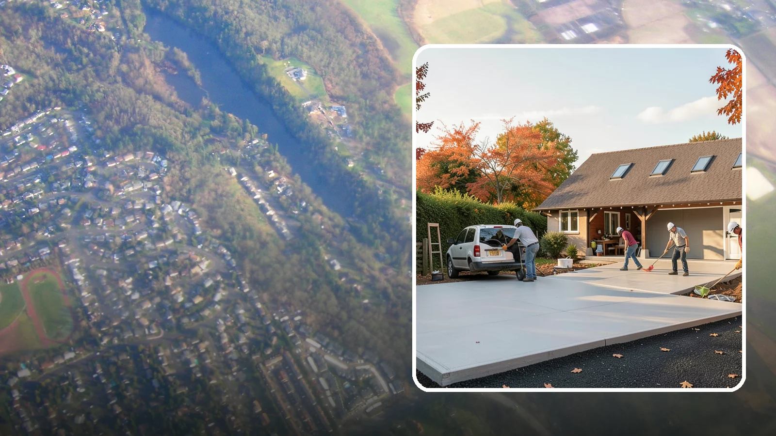 Driveway Replacement in Algona, King County, WA - Removing a failed or worn driveway and rebuilding it with a fresh base and a new surface of your choice.