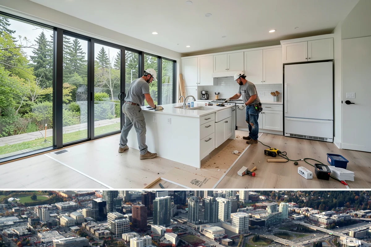 Driveway Replacement in Bellevue, King County, WA - Replacement is best scheduled in the dry months so demolition, base work, and the new surface cure without weather delays.