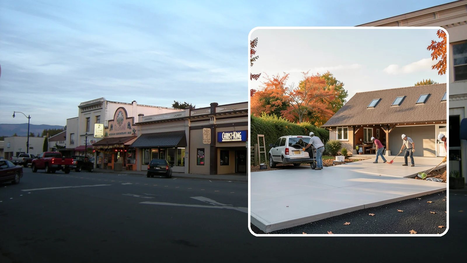 Driveway Replacement in Burlington, Skagit County, WA - Removing a failed or worn driveway and rebuilding it with a fresh base and a new surface of your choice.