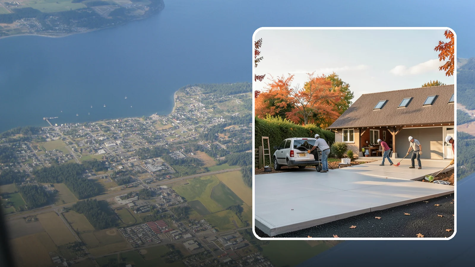 Driveway Replacement in Coupeville, Island County, WA - Removing a failed or worn driveway and rebuilding it with a fresh base and a new surface of your choice.
