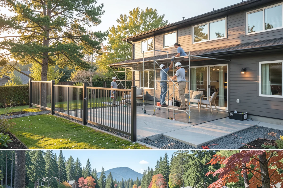 Driveway Replacement in Covington, King County, WA - Replacement is best scheduled in the dry months so demolition, base work, and the new surface cure without weather delays.