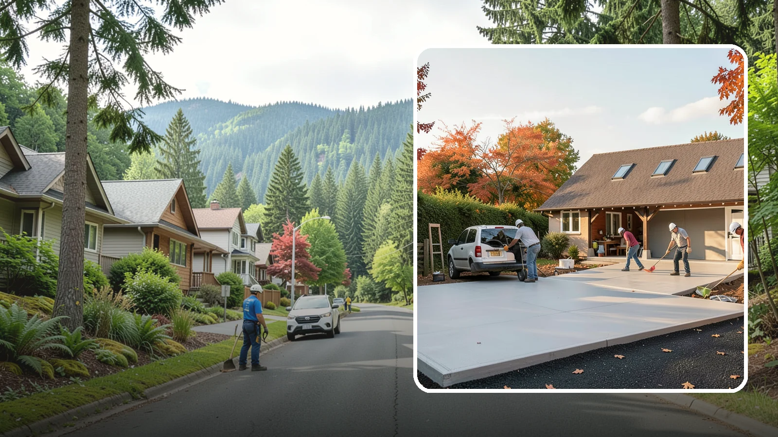 Driveway Replacement in Darrington, Snohomish County, WA - Removing a failed or worn driveway and rebuilding it with a fresh base and a new surface of your choice.
