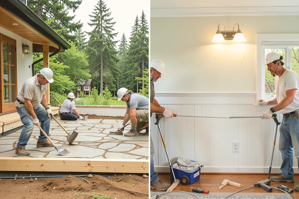 Driveway Replacement in Eatonville, Pierce County, WA - Remove and dispose of the existing driveway
