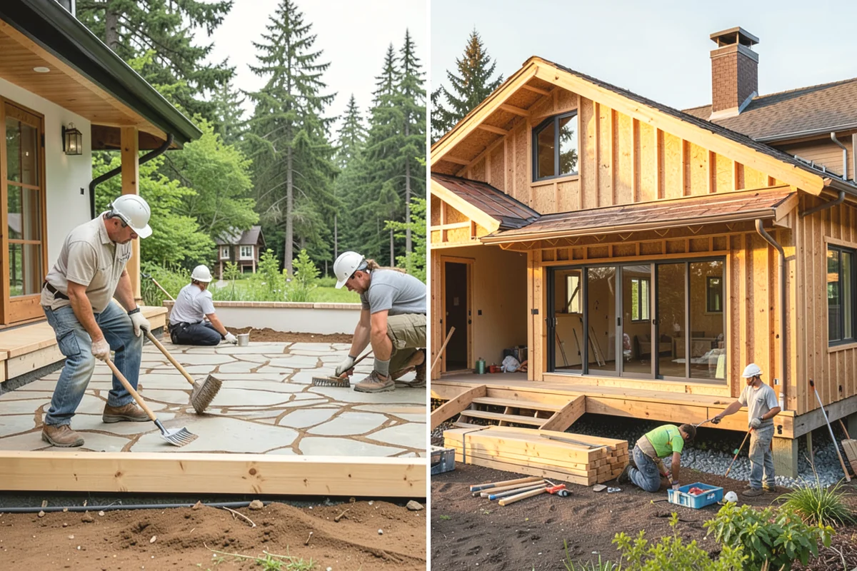Driveway Replacement in Edgewood, Pierce County, WA - Remove and dispose of the existing driveway