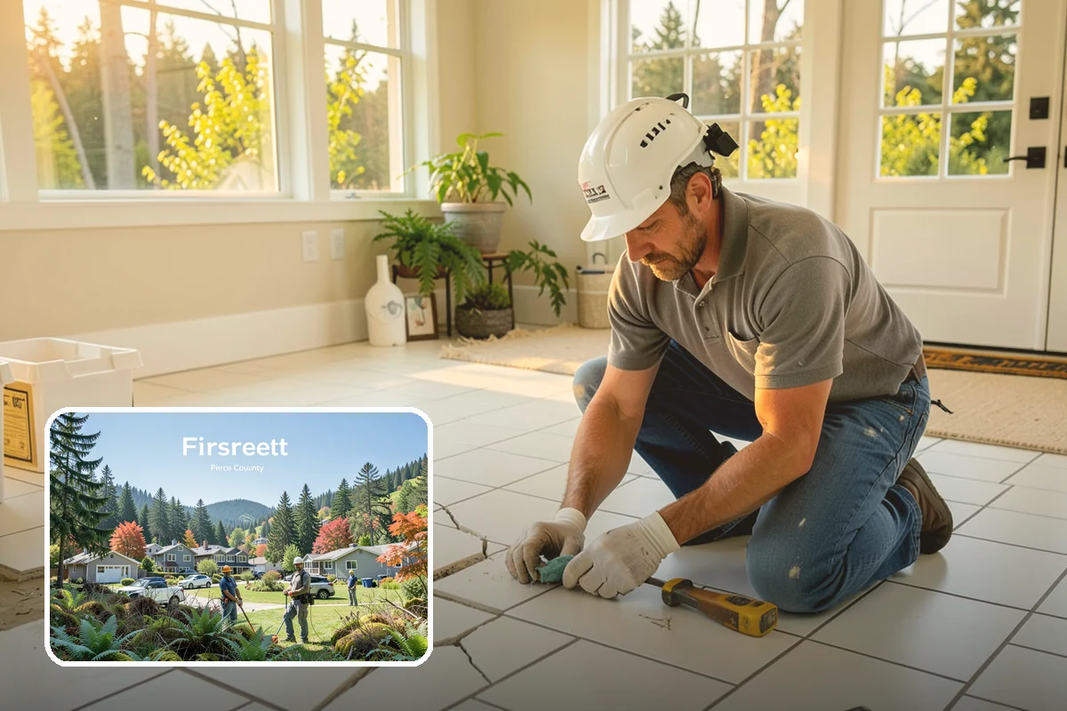 Driveway Replacement in Fircrest, Pierce County, WA - Fixes cracked, sunken, or heaved surfaces for good
