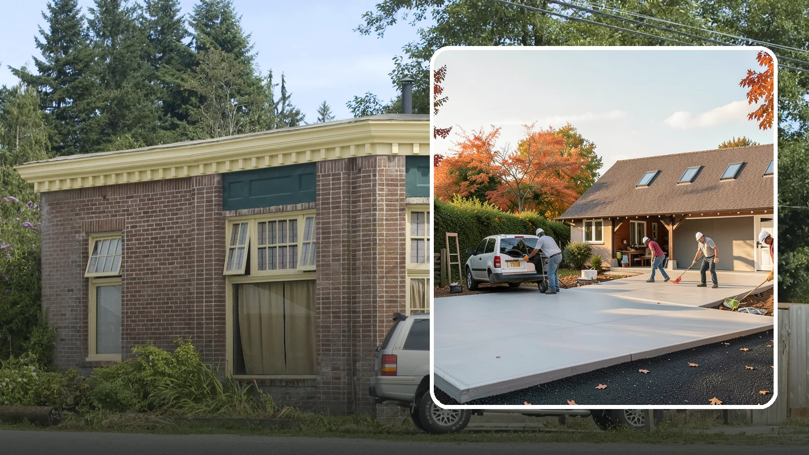 Driveway Replacement in Hamilton, Skagit County, WA - Removing a failed or worn driveway and rebuilding it with a fresh base and a new surface of your choice.