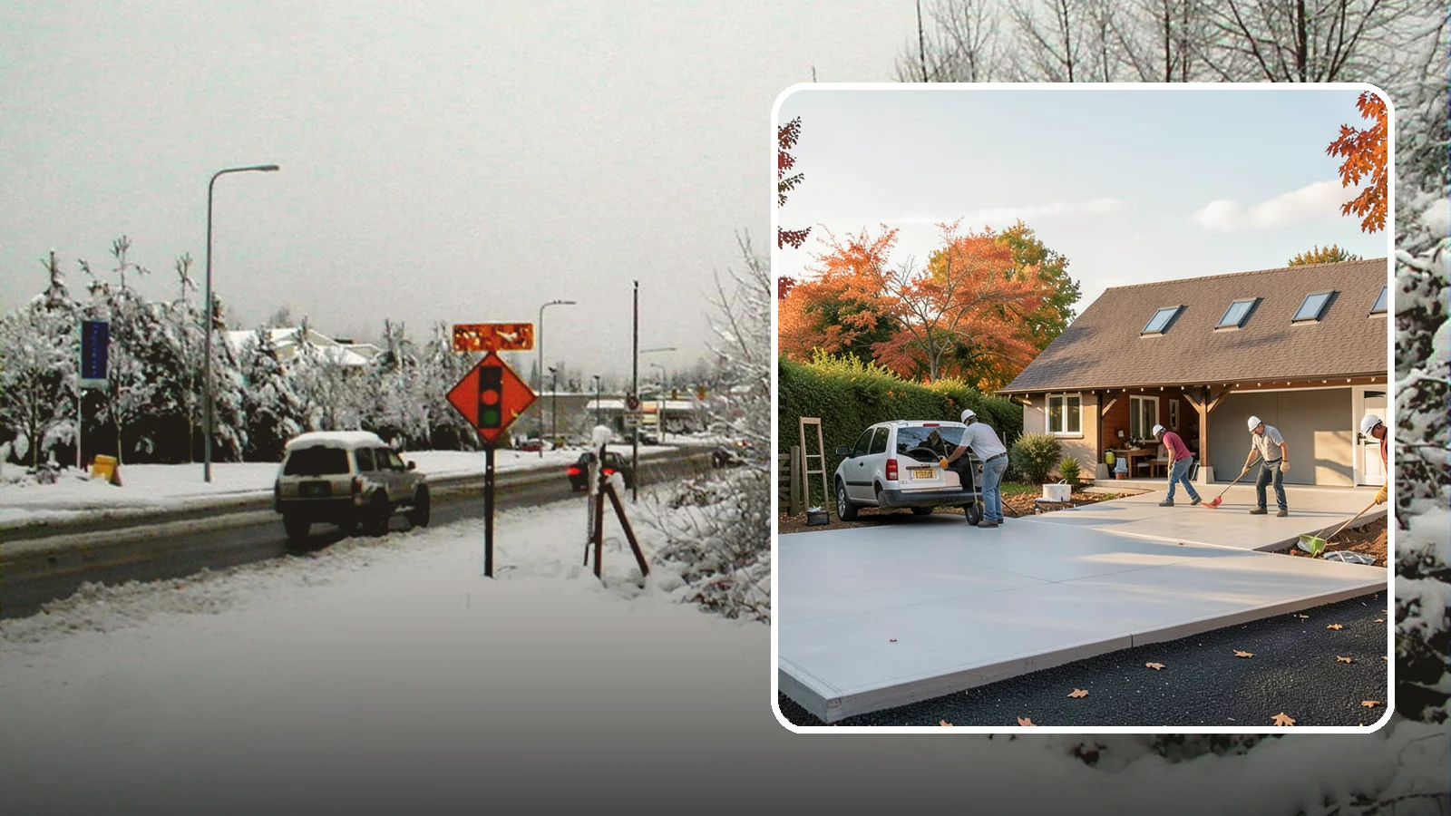 Driveway Replacement in Newcastle, King County, WA - Removing a failed or worn driveway and rebuilding it with a fresh base and a new surface of your choice.