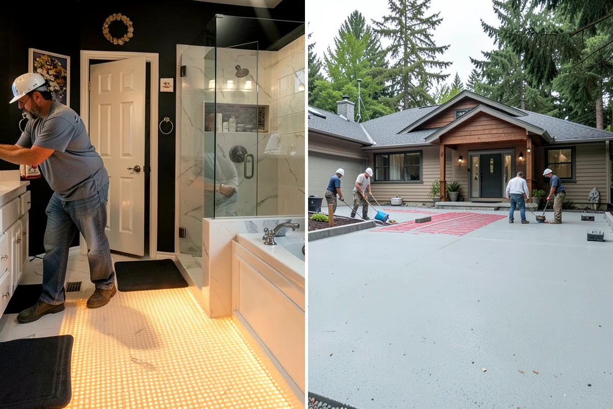 Driveway Replacement in Puyallup, Pierce County, WA - Remove and dispose of the existing driveway