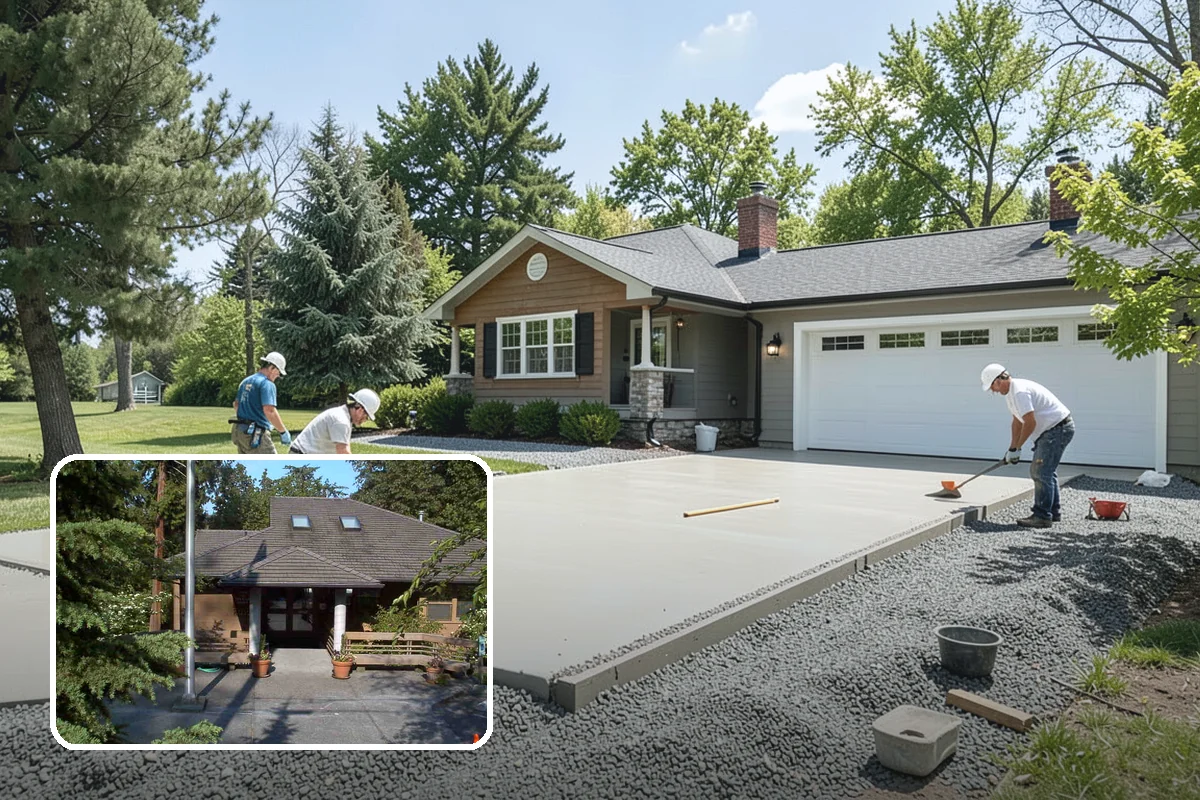 Driveway Replacement in Yarrow Point, King County, WA - Fixes cracked, sunken, or heaved surfaces for good