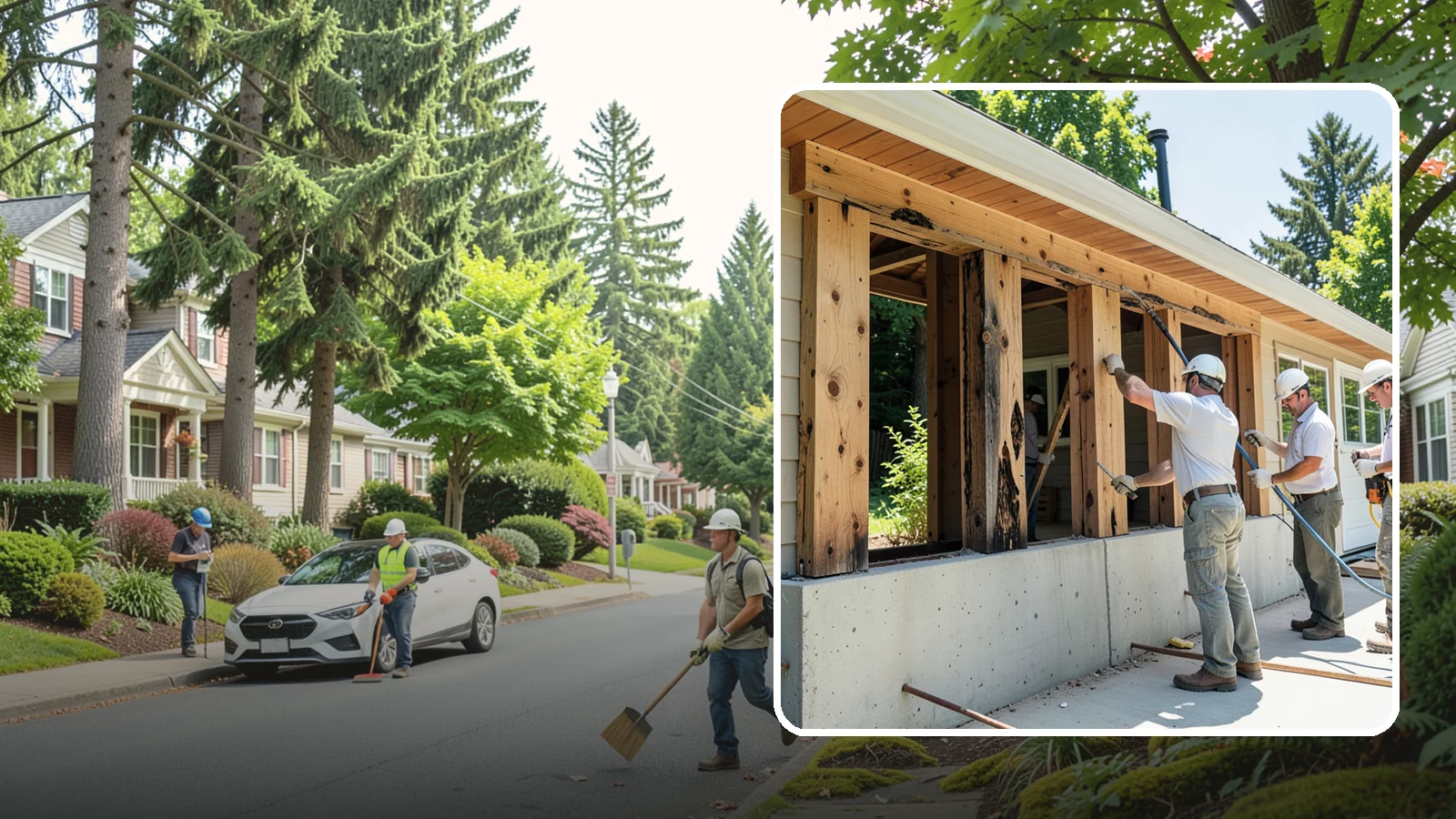 Dry Rot Repair in Beaux Arts Village, King County, WA - Expert dry rot repair that removes decay and restores the strength of affected wood.