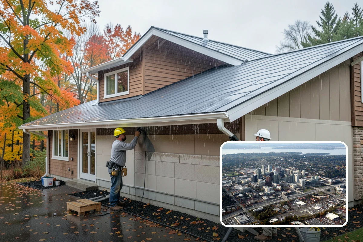 Dry Rot Repair in Bellevue, King County, WA - Removes all compromised, decayed wood