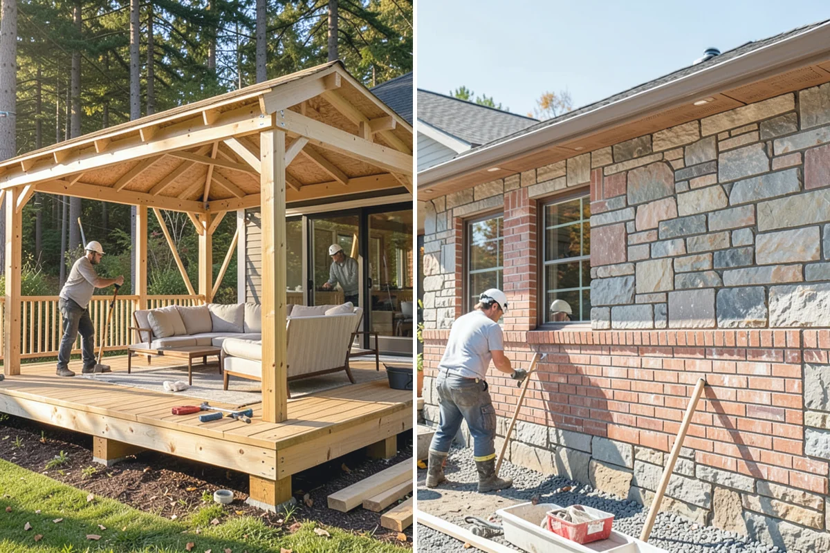 Dry Rot Repair in Bonney Lake, Pierce County, WA - Probe the area to map the extent of decay