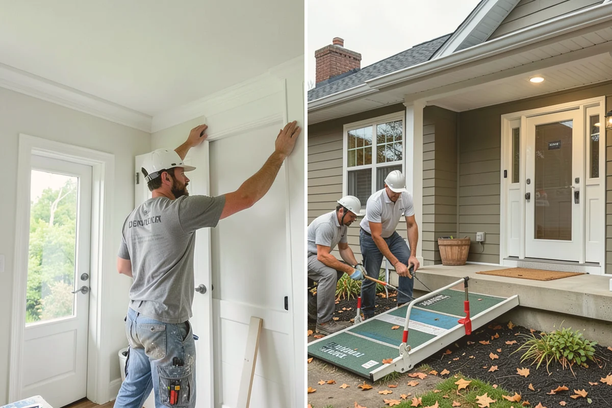 Dry Rot Repair in Bothell, King County, WA - Probe the area to map the extent of decay