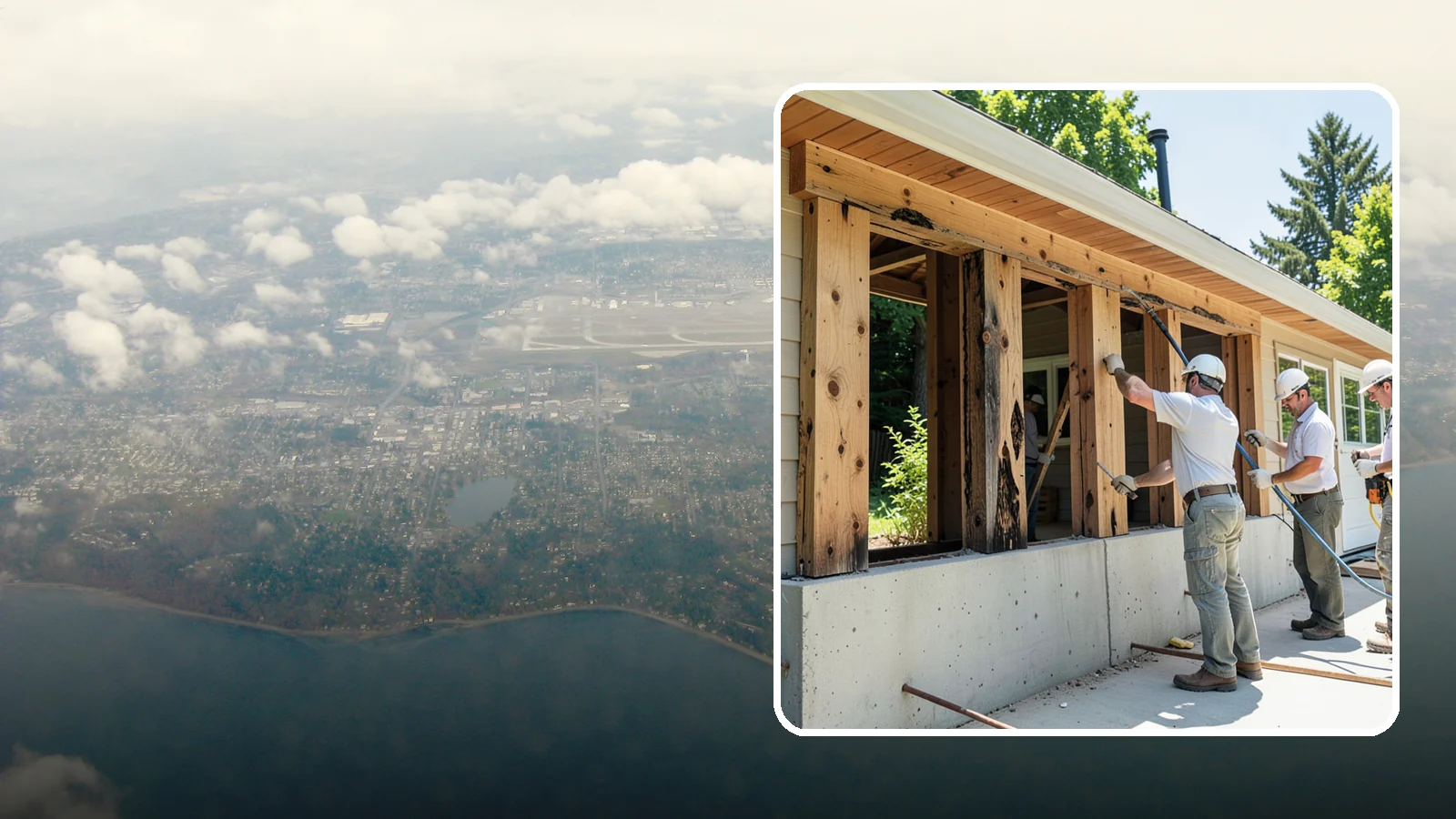 Dry Rot Repair in Burien, King County, WA - Expert dry rot repair that removes decay and restores the strength of affected wood.