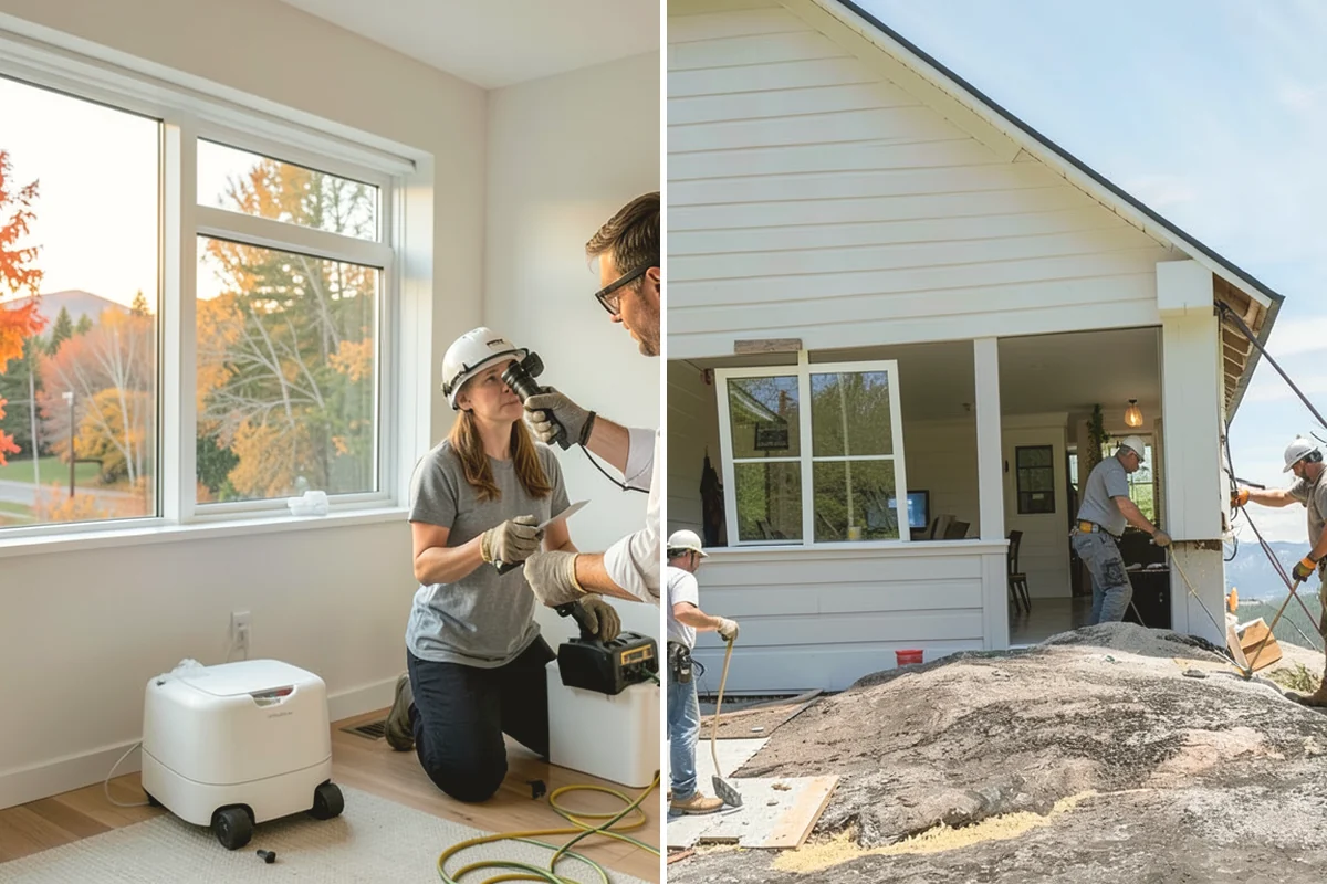 Dry Rot Repair in Burien, King County, WA - Probe the area to map the extent of decay