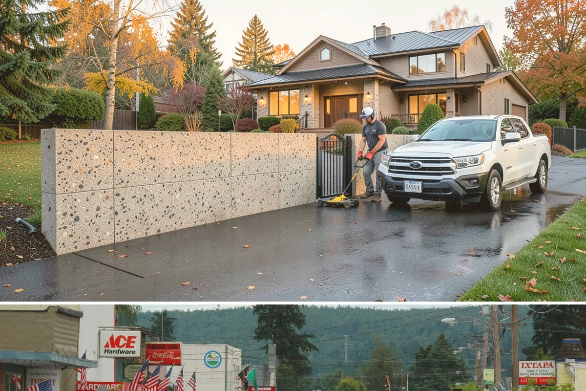 Dry Rot Repair in Carnation, King County, WA - Drier months allow the repair area to fully dry before rebuilding and sealing.