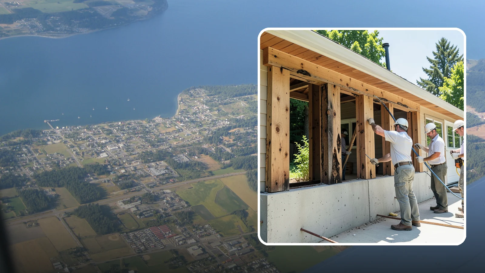 Dry Rot Repair in Coupeville, Island County, WA - Expert dry rot repair that removes decay and restores the strength of affected wood.