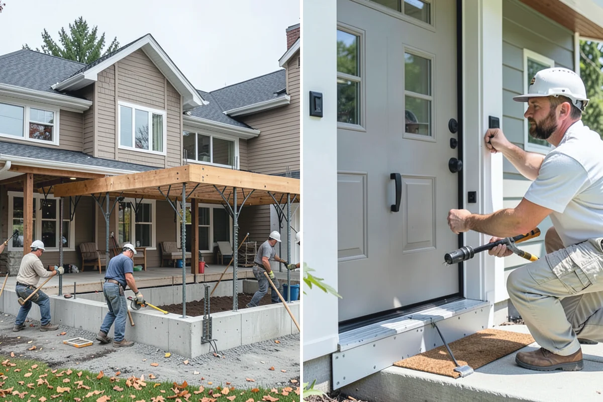 Dry Rot Repair in Des Moines, King County, WA - Probe the area to map the extent of decay