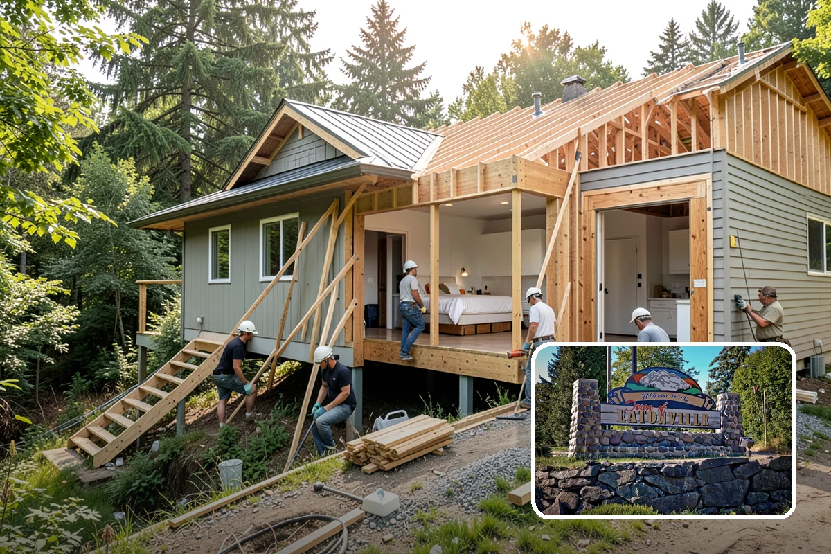 Dry Rot Repair in Eatonville, Pierce County, WA - Removes all compromised, decayed wood