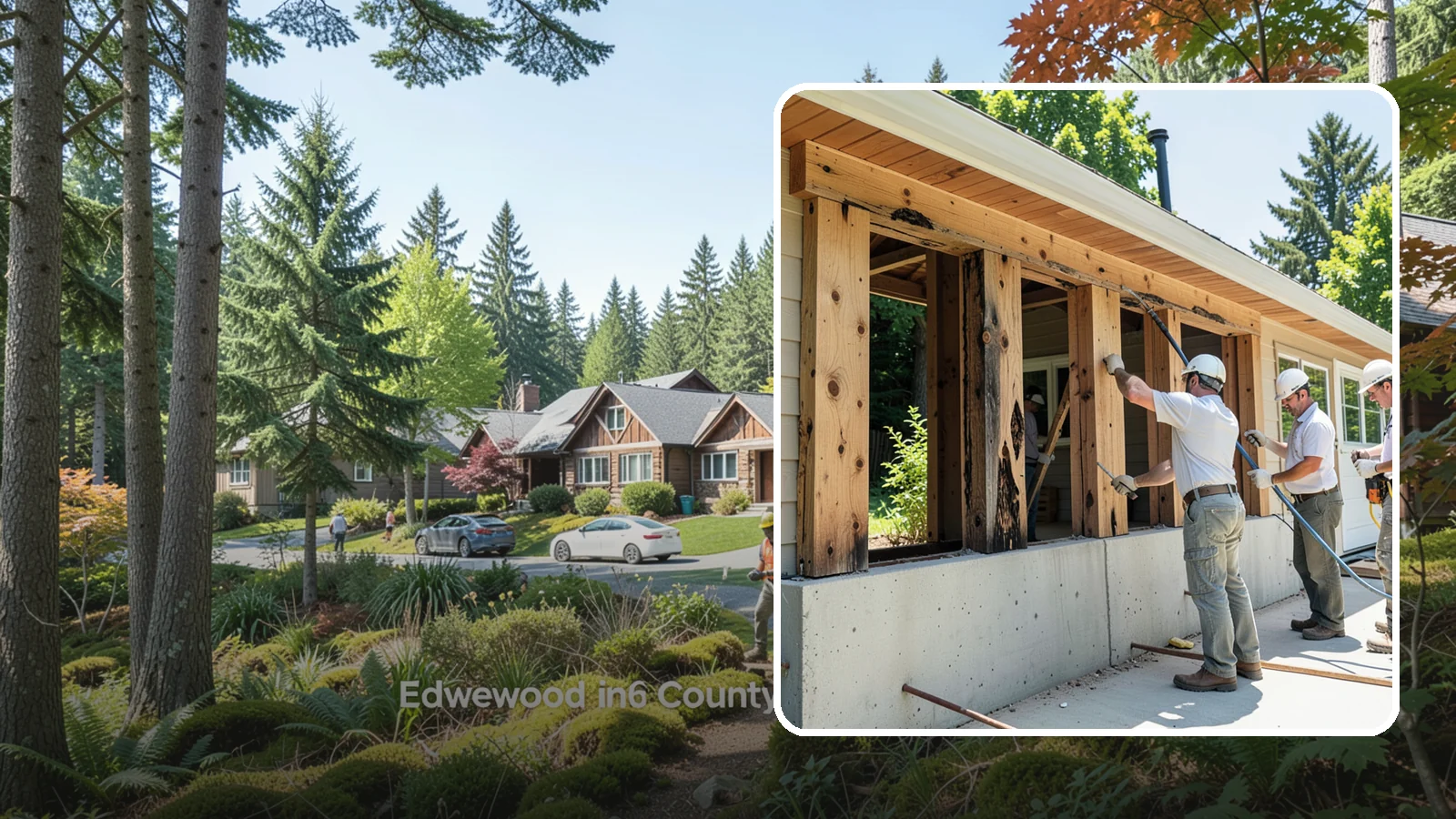 Dry Rot Repair in Edgewood, Pierce County, WA - Expert dry rot repair that removes decay and restores the strength of affected wood.