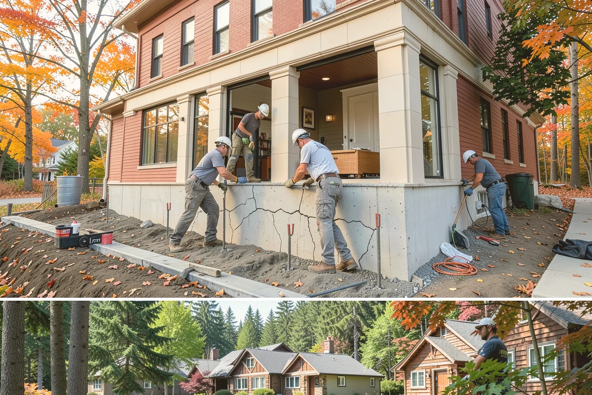 Dry Rot Repair in Edgewood, Pierce County, WA - Drier months allow the repair area to fully dry before rebuilding and sealing.