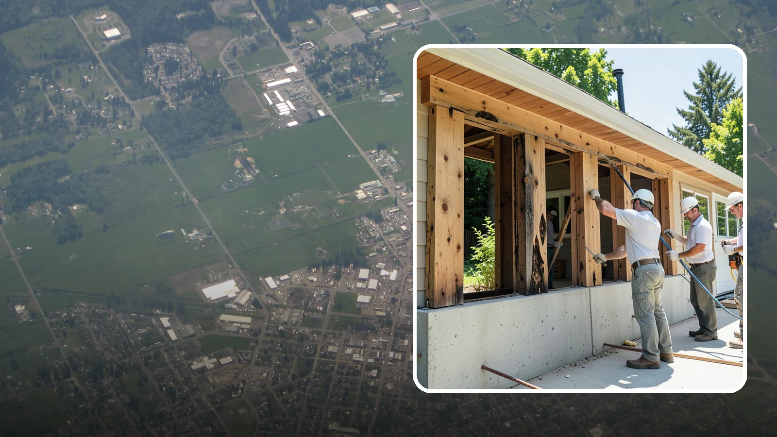 Dry Rot Repair in Enumclaw, King County, WA - Expert dry rot repair that removes decay and restores the strength of affected wood.