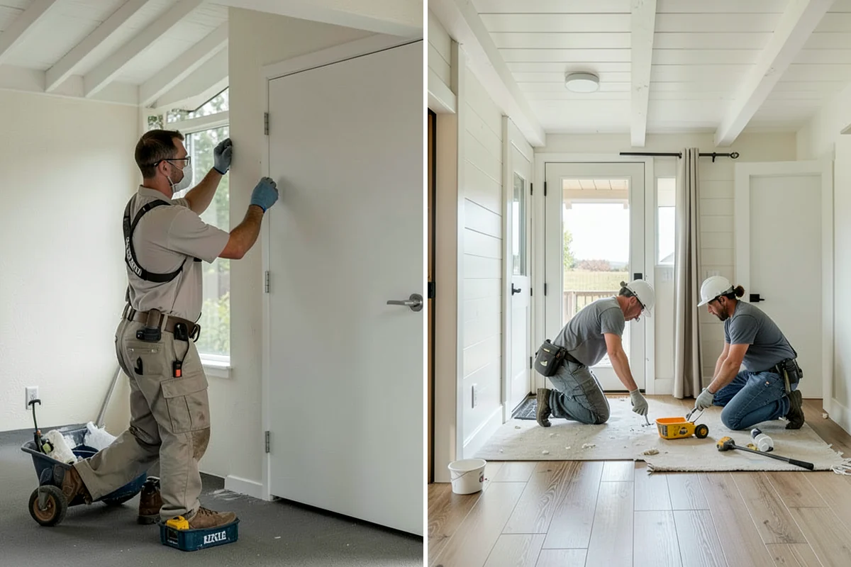 Dry Rot Repair in Everett, Snohomish County, WA - Probe the area to map the extent of decay