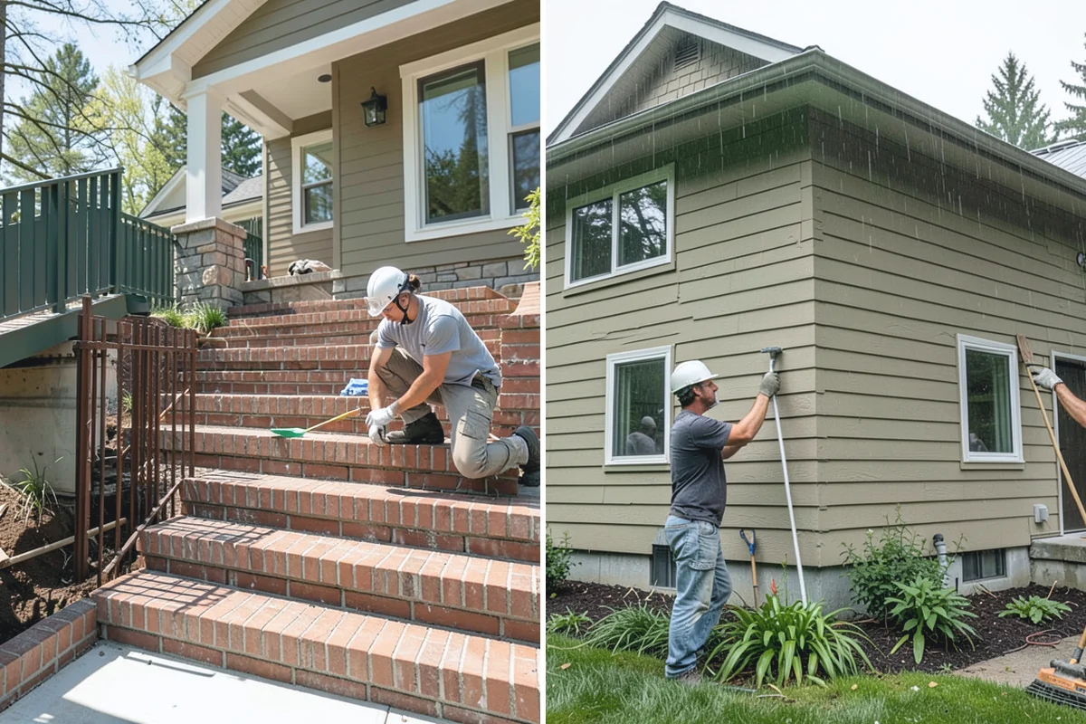 Dry Rot Repair in Hamilton, Skagit County, WA - Probe the area to map the extent of decay