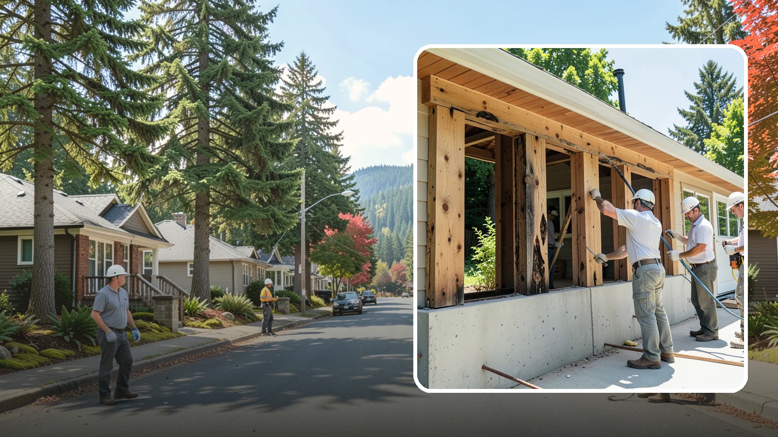 Dry Rot Repair in Hunts Point, King County, WA - Expert dry rot repair that removes decay and restores the strength of affected wood.