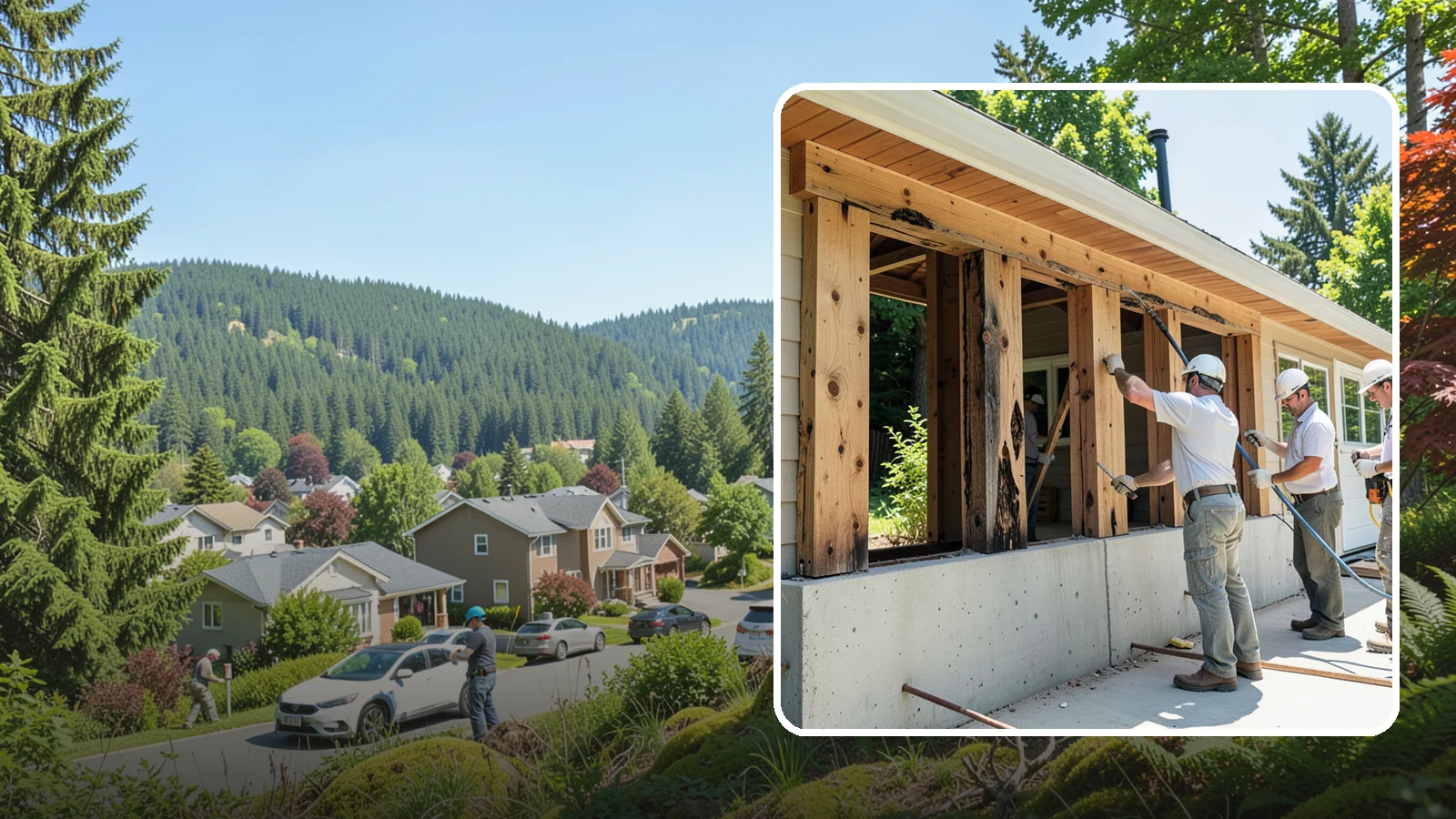 Dry Rot Repair in Index, Snohomish County, WA - Expert dry rot repair that removes decay and restores the strength of affected wood.