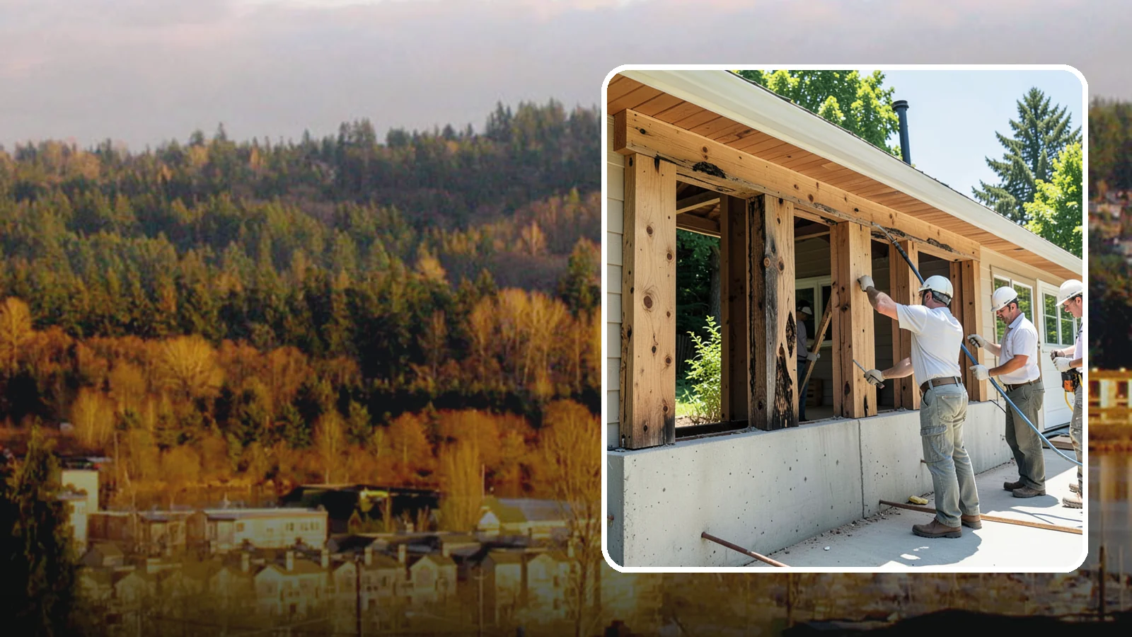 Dry Rot Repair in Kenmore, King County, WA - Expert dry rot repair that removes decay and restores the strength of affected wood.