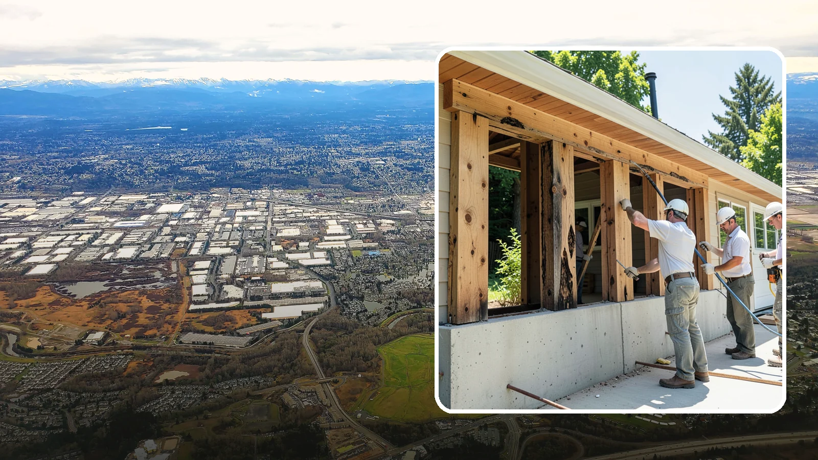 Dry Rot Repair in Kent, King County, WA - Expert dry rot repair that removes decay and restores the strength of affected wood.