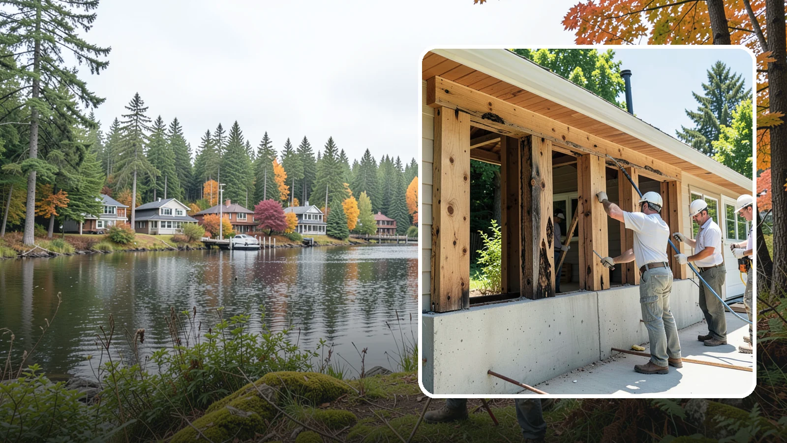 Dry Rot Repair in La Conner, Skagit County, WA - Expert dry rot repair that removes decay and restores the strength of affected wood.
