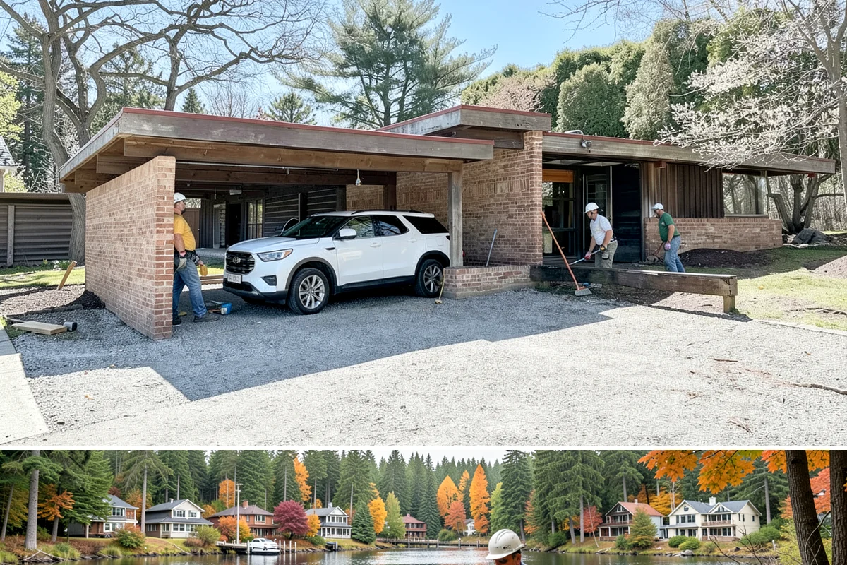 Dry Rot Repair in La Conner, Skagit County, WA - Drier months allow the repair area to fully dry before rebuilding and sealing.
