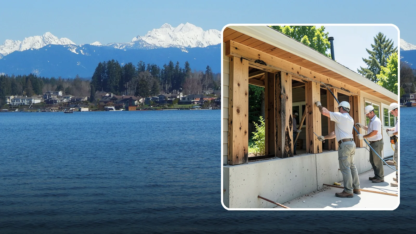 Dry Rot Repair in Lake Stevens, Snohomish County, WA - Expert dry rot repair that removes decay and restores the strength of affected wood.