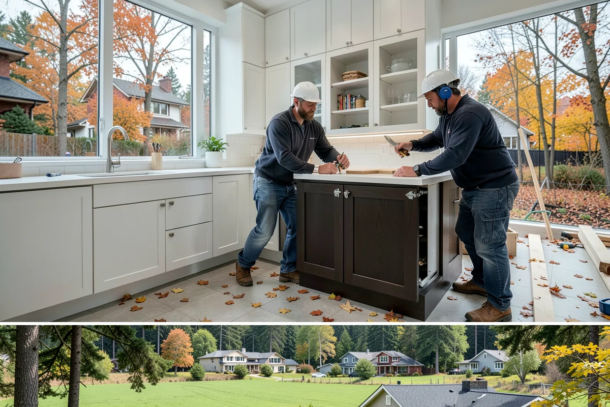 Dry Rot Repair in Lyman, Skagit County, WA - Drier months allow the repair area to fully dry before rebuilding and sealing.