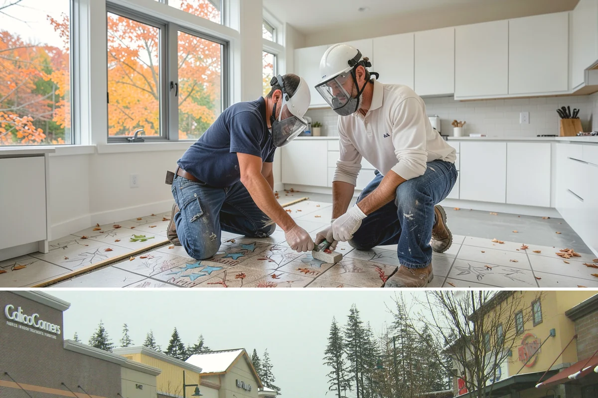 Dry Rot Repair in Mill Creek, Snohomish County, WA - Drier months allow the repair area to fully dry before rebuilding and sealing.