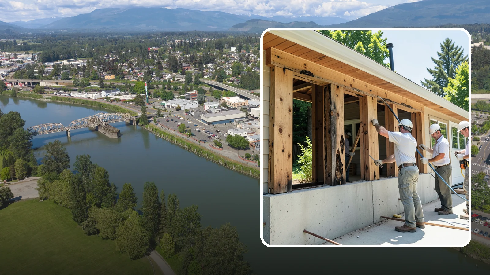 Dry Rot Repair in Mount Vernon, Skagit County, WA - Expert dry rot repair that removes decay and restores the strength of affected wood.