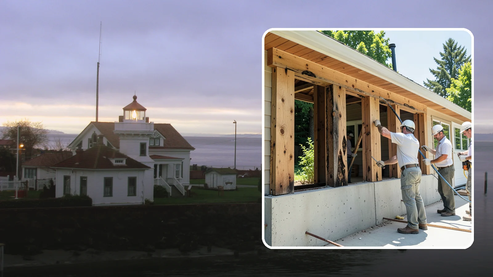 Dry Rot Repair in Mukilteo, Snohomish County, WA - Expert dry rot repair that removes decay and restores the strength of affected wood.