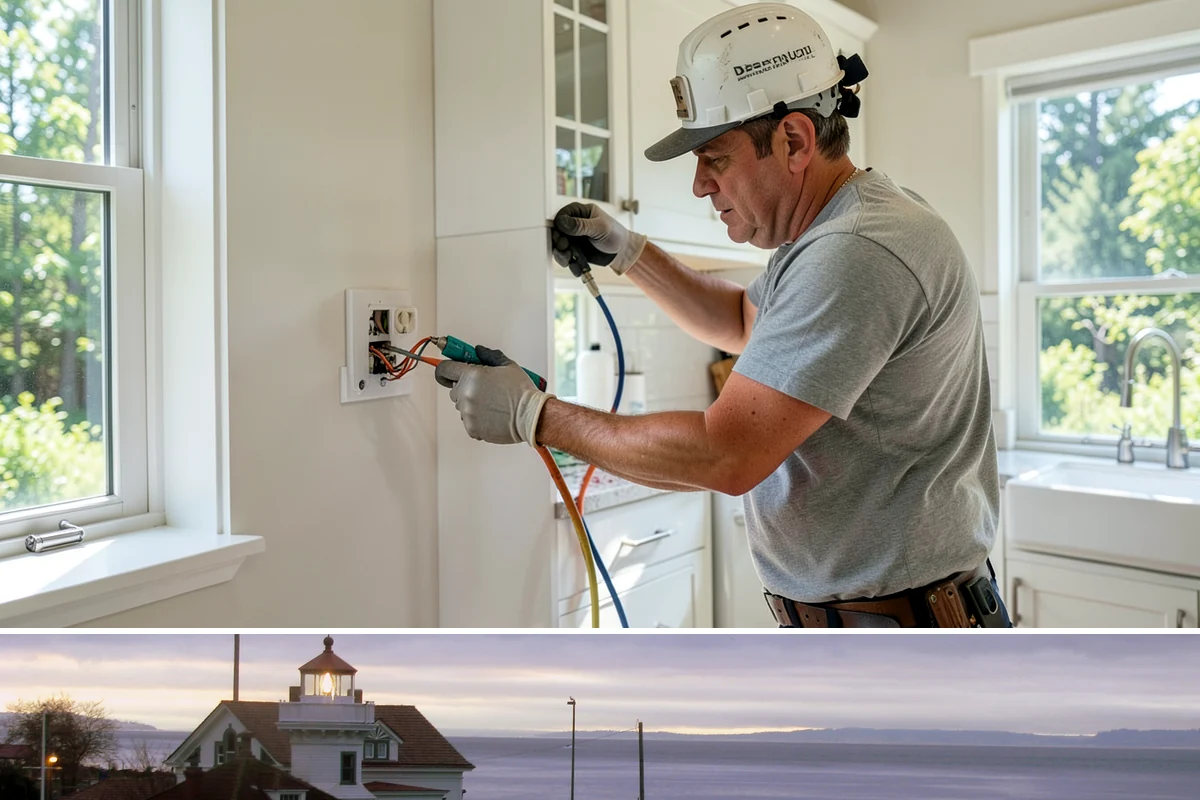 Dry Rot Repair in Mukilteo, Snohomish County, WA - Drier months allow the repair area to fully dry before rebuilding and sealing.