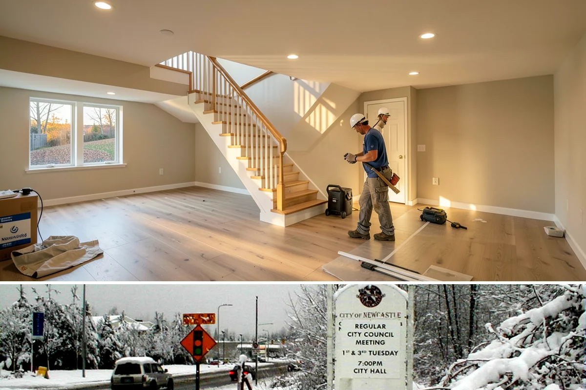Dry Rot Repair in Newcastle, King County, WA - Drier months allow the repair area to fully dry before rebuilding and sealing.