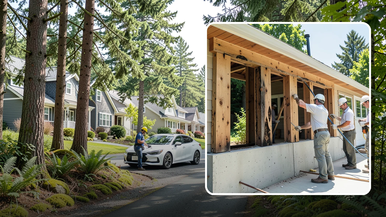 Dry Rot Repair in Normandy Park, King County, WA - Expert dry rot repair that removes decay and restores the strength of affected wood.