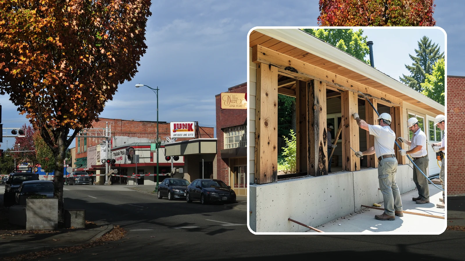 Dry Rot Repair in Puyallup, Pierce County, WA - Expert dry rot repair that removes decay and restores the strength of affected wood.