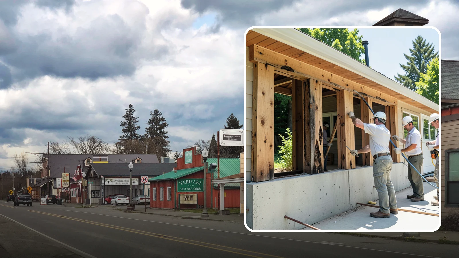 Dry Rot Repair in Roy, Pierce County, WA - Expert dry rot repair that removes decay and restores the strength of affected wood.