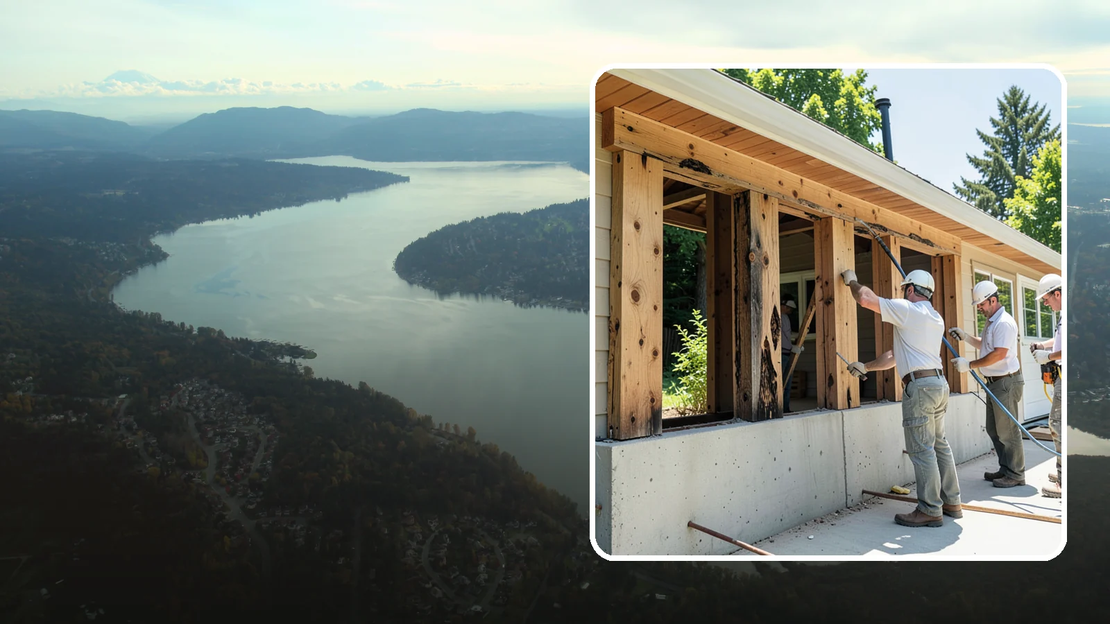 Dry Rot Repair in Sammamish, King County, WA - Expert dry rot repair that removes decay and restores the strength of affected wood.