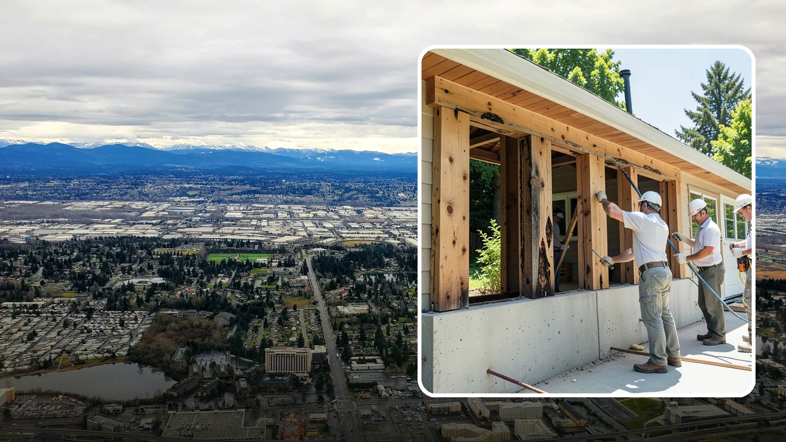 Dry Rot Repair in SeaTac, King County, WA - Expert dry rot repair that removes decay and restores the strength of affected wood.